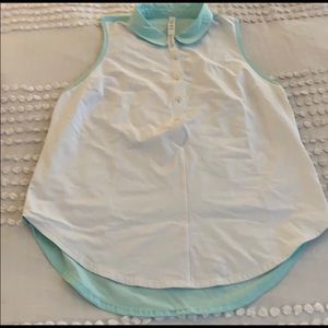 Lululemon golf/tennis sleeveless polo
